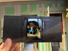 Plaque à système pour lanterne magique, Humoristique, Canonnier