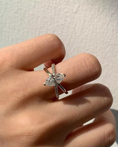 Bague fiançailles en or - bague,