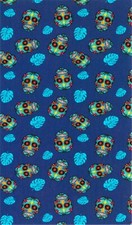 DRAP DE BAIN, SERVIETTE DE PLAGE - CALAVERA - MICROFIBRE 90X170 cm C. 80 23