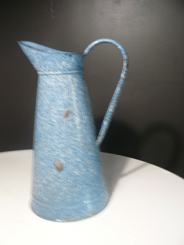 Broc lavage tole emaille - de, en