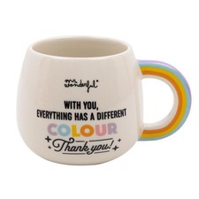 - Mug 3D arc-en-ciel - With you everything has a different colour. Thank you ...