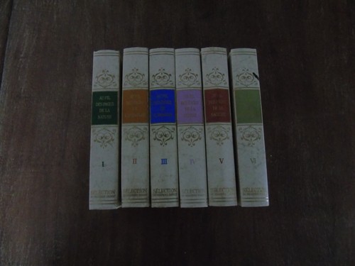 Six volumes collection vintage