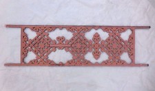 118,5 / 93,5 cm - Ancien garde corps Napoléon III, en fonte