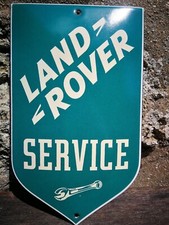 Plaque émaillée LAND ROVER