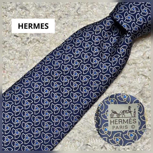 Cravate hermes soie largeur - cravate, 8
