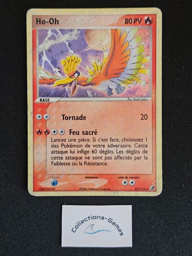 Carte pokémon 115 - pokémon, ho-oh