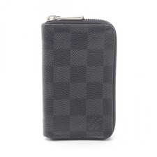 Porte monnaie LOUIS VUITTON zippé autour du portefeuille N63076 damier...