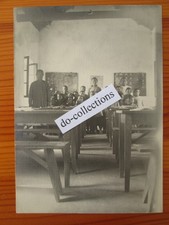 CHINA Tschiang-Ko Tschuang school antique embossed photo 1910's TSINGTAU Qingdao