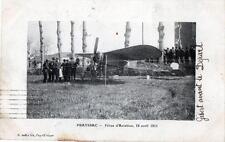 CPA 46 PRAYSSAC FETES D'AVIATION 12 AVRIL 1911 (AVION BEAU CLICHE