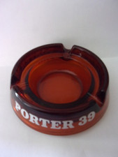 CENDRIER PUBLICITAIRE PORTER 39  BIERE VERRE MAGNIER MADE IN FRANCE CAFE BISTROT