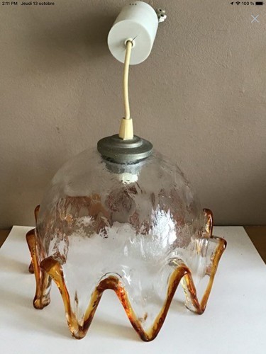 Suspension plafonnier verre - suspension, en