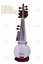 Indien Spécial Sarod Avec Tumba - Ali Akbar Khan Style Rembourré Chiffon Sac