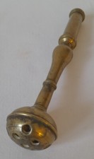 GOUPILLON RELIGIEUX BÉNIR EN LAITON 19e SIÈCLE.