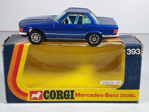 Mercedes 350sl 393 corgi - n°393,
