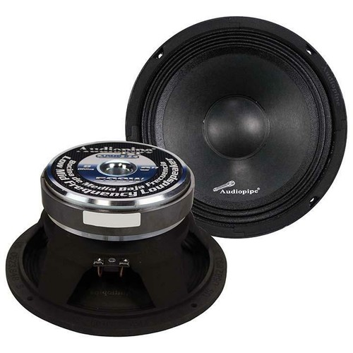 Audiopipe apmb8 500 watt - 2), 8"