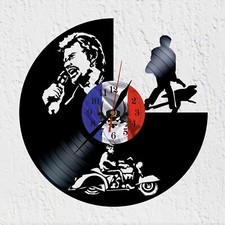 Montre à disque vinyle Johnny