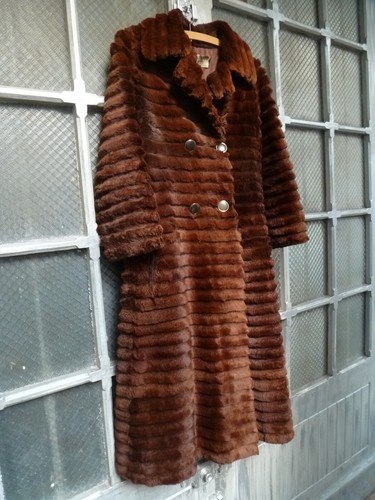 Manteau fourrure véritable - en,