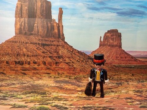 Playmobil western voyageur - voyageur, /