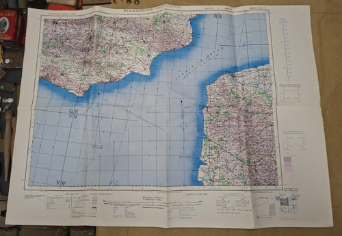 Carte anglaise folkestone - carte,