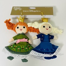 Lot de poupées porte-clés Disney Tokyo Japan Peluche FROZEN Elsa Anna Fantasy...