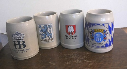 Lot chopes biere - 4, gres