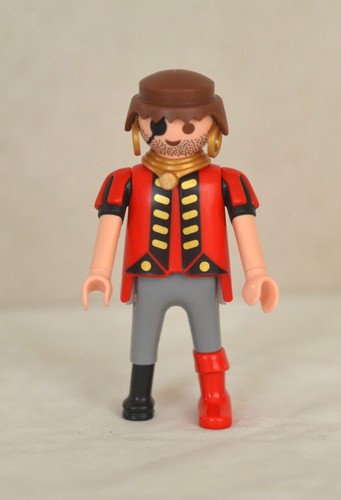 Playmobil pirate avec jambe - avec, de