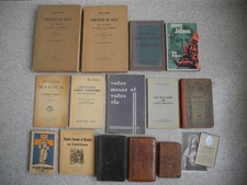 lot livres livrets religieux Bible Missel old french religious books Christ God