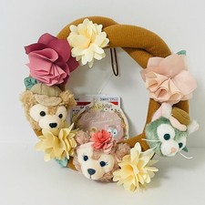 Peluche couronne de fleurs Disney Tokyo Japan Duffy ShellieMay Gelatoni...