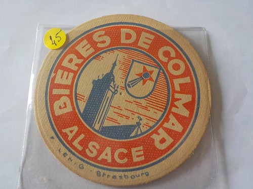 Sous bock ancien avant - avant, guerre