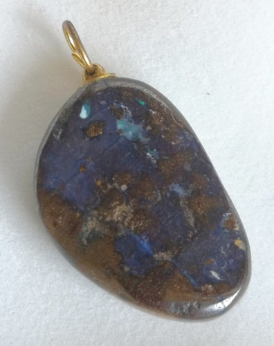 Pendentif opale éthiopie - en, d'éthiopie