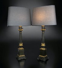 PAIRE DE LAMPES CARCEL