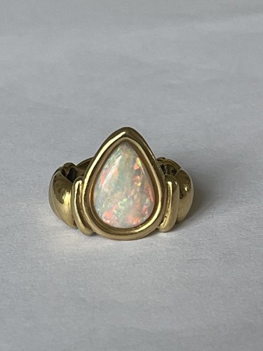 7087 bague vintage jaune - or,