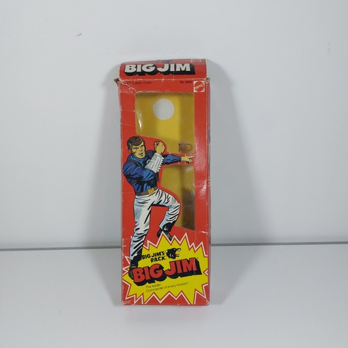 Mattel big jim k boite - jim, p.a.c.k.