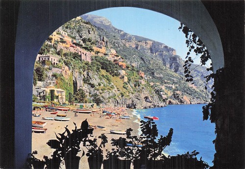 Italie positano plage - la,