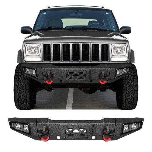 Front bumper 1984 2001 - front, jeep