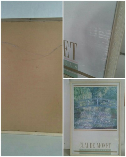 Claude money framed - money, litho