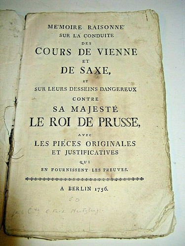 Von hertzberg memoire - von,