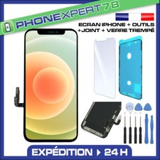 ECRAN OLED/LCD REMPLACEMENT IPHONE X XR XS 11 12 13 14 15 16 +JOINT VERRE TREMPE