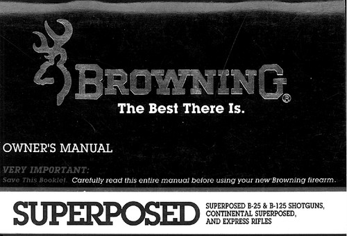 Browning superposed b - browning, b-125