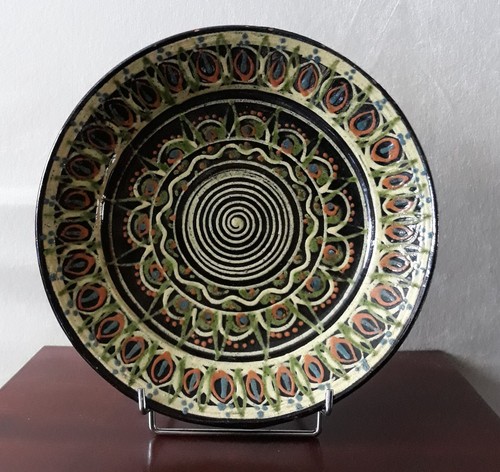 Plat terre émaillée et - plat,