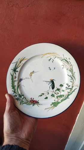 Assiette jules vieillard