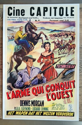 Belgian poster western - belgian,