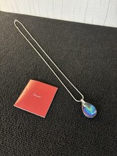 Collier Psydélic scarabée en cristal de Baccarat