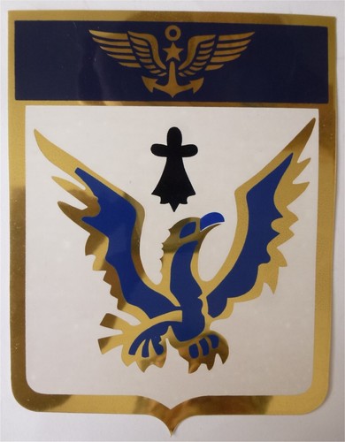 Petit autocollant escadrille - autocollant,