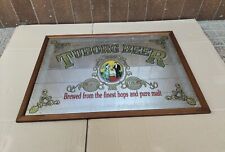 Rare Cadre À Miroir Publicitaire Vintage de Collection Bière Tuborg Beer