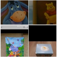 Winnie L Ourson Boite Et Serviette et 2 cadres