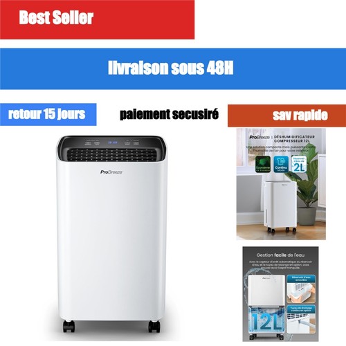 Déshumidificateur pro breeze - déshumidificateur,