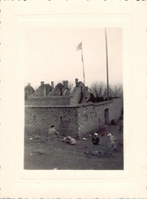 1956 57 GUERRE ALGERIE PHOTO SCENE REGION KHENCHELA