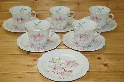 Bernardaud bocage cups 3 - (5), cups,