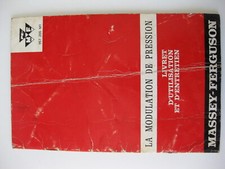 Massey Fergusson livret entretien remorque de tracteur 